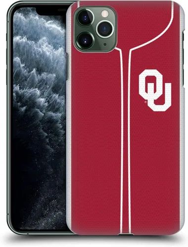 Vista 20 de Head Case Designs Funda rígida con licencia oficial de la Universidad de Oklahoma OU Banner compatible con Apple iPhone 11 Pro Max