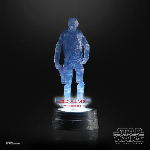 Vista 4 de Star Wars The Black Series Holocomm Collection, figura de acción de Han Solo de 6 pulgadas Star Wars The Black Series - Figura de acción de 6