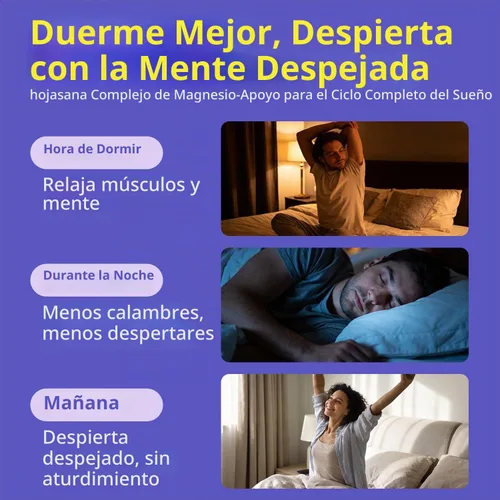Vista 4 de Magnesium Complex for Stress, Sleep & Muscle Recovery