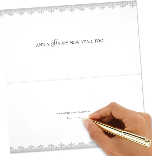 Vista 6 de Hallmark - Paquete de tarjeteros para dinero de Navidad o tarjetas de regalo, muy alegre (6 tarjetas navideñas con sobres)