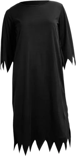 Vista 8 de NOLITOY 2 Pcs Halloween Death Robe Halloween Costumes Vampire Costume Prom Dresses Death Costume Child Fancy Costume Halloween Costumes Prank Props