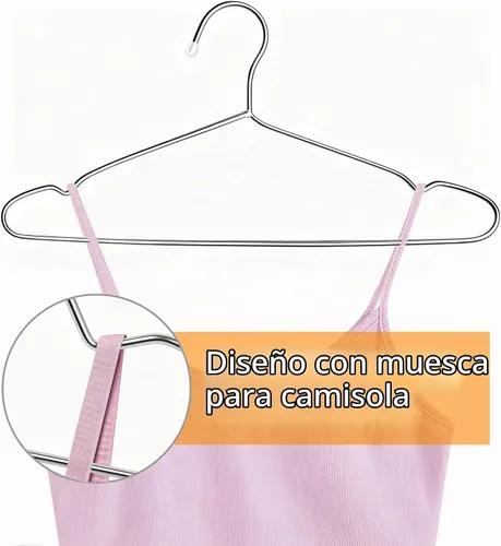 Vista 7 de TIMMY Wire perchas Pack 30 acero inoxidable fuerte metálica perchas ropa 16,5 pulgadas