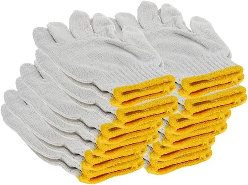 Vista 10 de Othmro Guantes antiestáticos de trabajo de seguridad Guantes de poliéster de tres costillas Guantes Hidratantes Etiqueta