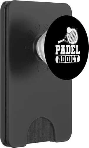 Vista 7 de Padel Addict Pádel Paleta PopSockets Adhesivo PopGrip