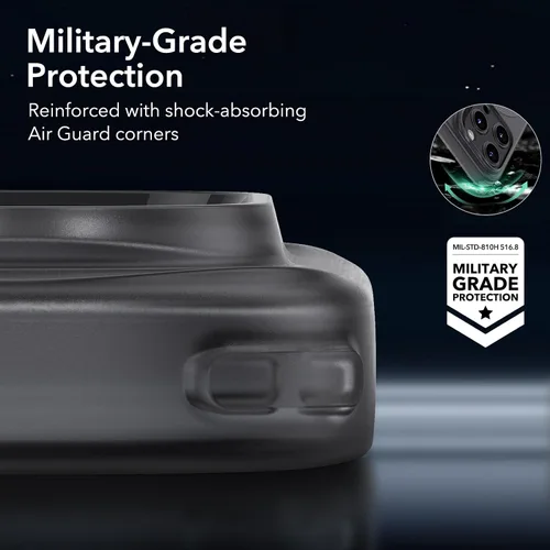 Vista 6 de ESR Funda para iPhone 13 Pro, Compatible con MagSafe, Protección de Grado Militar, Resiste el Amarillamiento y los Arañazos, Funda Magnética