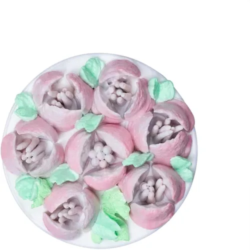 Vista 7 de Restaurantware Pastry Tek - Punta de tubería rusa, 1 punta para decoración de pastel de rosas, punta de decoración de acero inoxidable #9 resistente