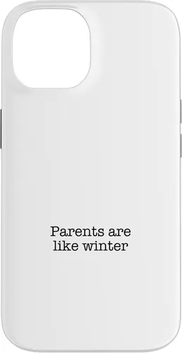 Vista 4 de iPhone 16 Parents are like winter Case