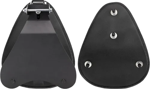 Vista 3 de Kit de asiento para motocicleta Bobber Solo para Harley Sportster 883 1200 Negro