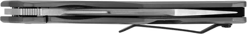 Vista 7 de Kershaw Cuchillo de bolsillo de punta de lanza colateral, hoja de 3.4 pulgadas, apertura asistida SpeedSafe, bloqueo de marco (5500)