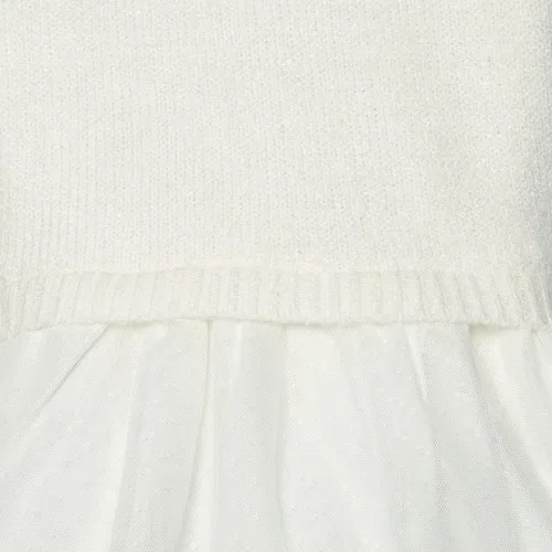 Vista 7 de Gerber Vestido tipo suéter para bebés y niñas pequeñas con falda de tul