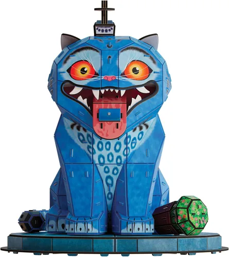 Vista 2 de 4D Build Kpop Demon Hunters Derpy Tiger & Sussie Bird 3D Puzzle Model Kit