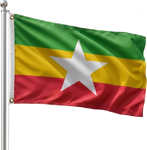 Vista 21 de DMSE - Bandera nacional beninesa beninesa de la República de África Occidental, 2 x 3 pies, 100 % poliéster, 100 % poliéster, resistente a los rayos