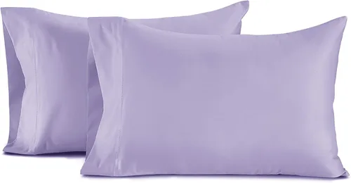 Vista 16 de Funda de almohada 100% algodón ultrasuave de 800 hilos, duradera y sedosa, tejido de satén de algodón puro (funda de almohada tamaño estándar)