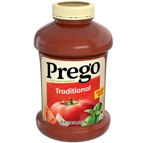 Vista 25 de Prego Salsa de Pasta de Tomate Grueso con Ajo y Cebolla, Frasco de 24 Oz