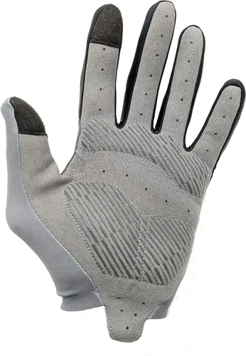 Vista 2 de Sharp Gauge Cycling Gloves for Adult Men or Women, Full-Finger, Road Bike, All Mountain Bike, Enduro, MTB, Trail, Gravel, Padded, Washable Nylon