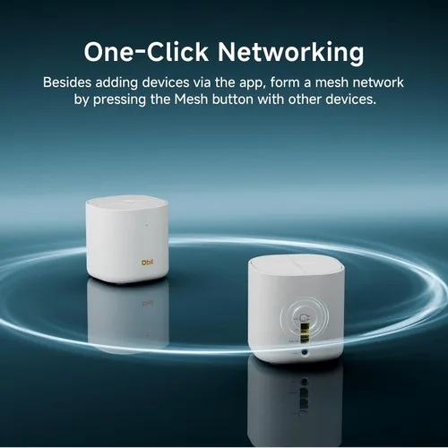 Vista 7 de DBIT AX1800 WiFi 6 Sistema Wi-Fi de malla para todo el hogar, cobertura de doble banda de hasta 2,100 pies cuadrados y 150 dispositivos, enrutador