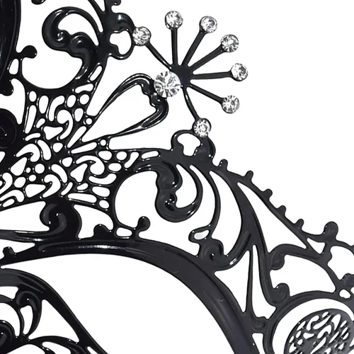 Vista 6 de Juego de 2 máscaras venecianas para parejas, máscara de baile de máscaras, carnaval Mardi Gras