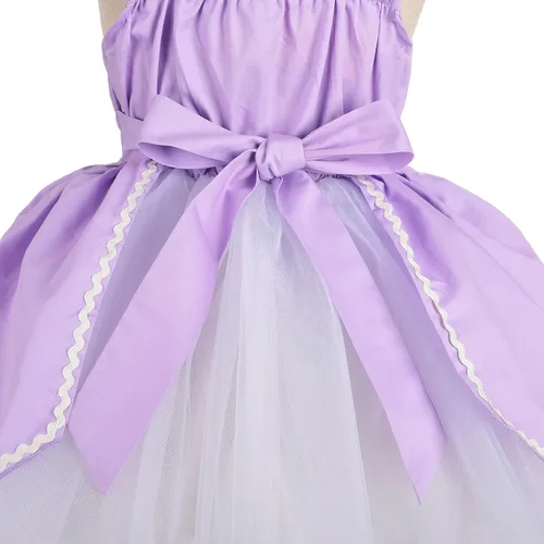 Vista 10 de Lito Angels Disfraz de princesa de verano para niñas pequeñas con accesorios