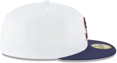 Vista 5 de New Era MLB 59FIFTY Chicago White Sox Team Color White Navy Cooperstown Authentic Collection - Gorra de béisbol, Blanco
