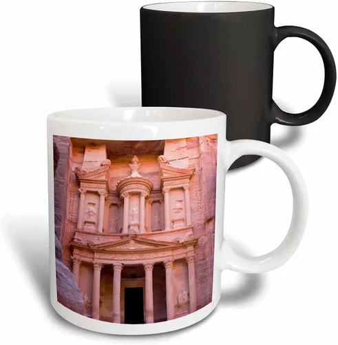 Vista 8 de 3D Rose 132786_4 - Taza de cerámica de dos tonos, 11 onzas, negro/blanco