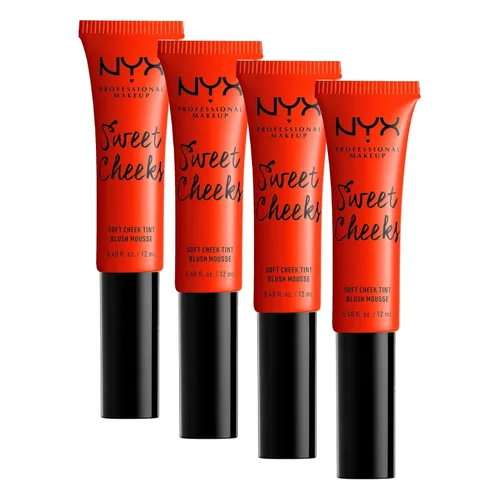 Vista 15 de NYX PROFESSIONAL MAKEUP Sweet Cheeks Tinte Suave para Mejillas, Rubor en Crema - Almost Famous