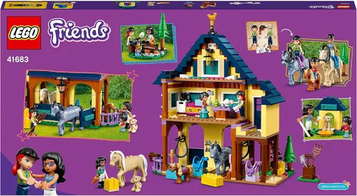Vista 9 de Lego® Friends Forest Horse Riding Center 41683 Kit de construcción; equitación