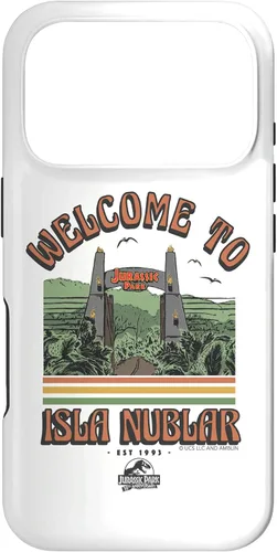 Vista 29 de Funda para iPhone 12 mini Jurassic Park Welcome to Isla Nublar