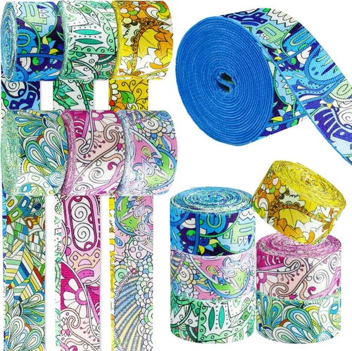 Vista 8 de 6 Rollos Cinturón de Nylon de 1.5 Pulgadas con Flecha Correas de Nylon Correas para Bolso Correas para Mochila Cinturón de Nylon para Cinturón