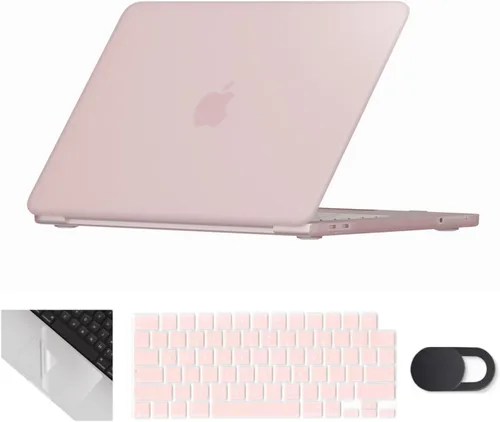 Vista 38 de Se7enline Funda compatible con MacBook Neo de 13 pulgadas, modelo A3404 2026, carcasa dura, cubierta de teclado, cubierta de cámara web, protector