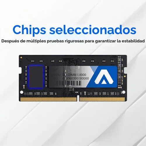 Vista 5 de Acclamator DDR4 RAM 16GB Kit (2x8GB) 3200MHz PC4-25600 CL22 1.2V SODIMM