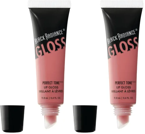 Vista 10 de Black Radiance Perfect Tone Lip Gloss, Caramel Kiss, 0.4 onzas