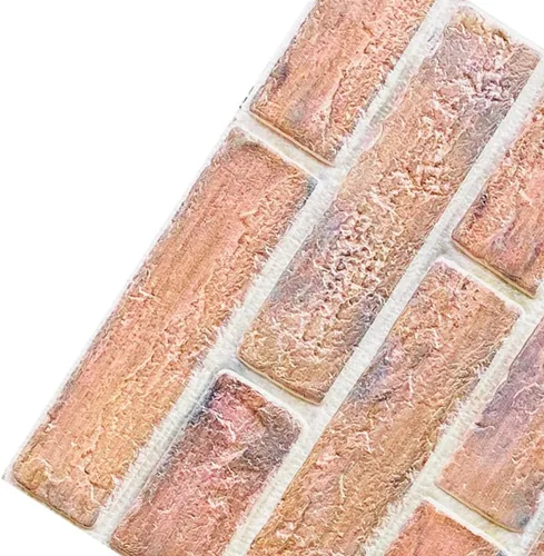 Vista 27 de ECYC Ltd Paneles de pared de espuma de ladrillo 3D de 13.78 x 30.31 x 0.18 pulgadas, paneles de papel tapiz de espuma autoadhesivos, calcomanías