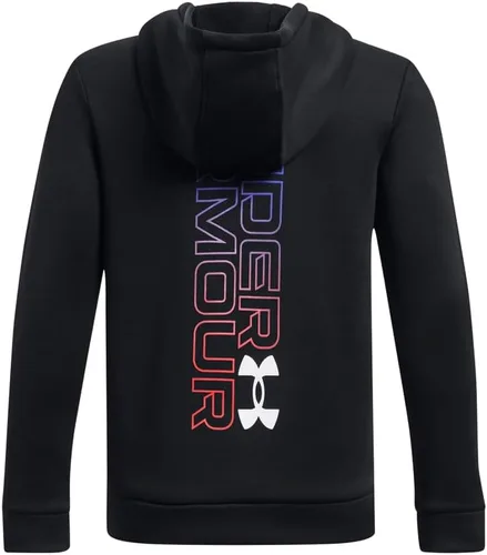 Vista 2 de Under Armour Sudadera con capucha de forro polar para niños
