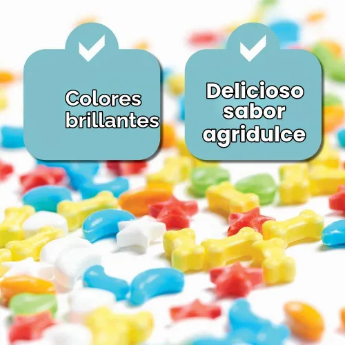 Vista 5 de Wee Winkers - 5 libras de caramelos a granel para máquina de dulces, el relleno perfecto para tu máquina de chicles, formas variadas con sabor a