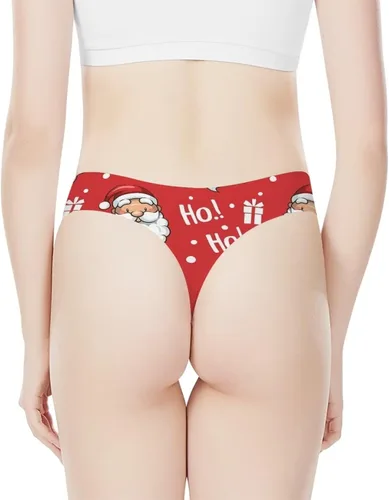 Vista 4 de Coloranimal Lindo animal 3D impreso sexy sin costuras G tanga bragas para las mujeres