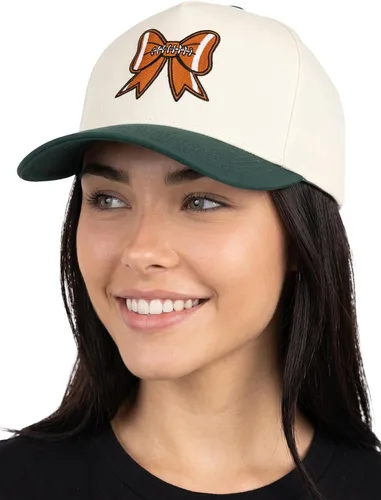 Vista 39 de Funky Junque Gorra de béisbol de 2 tonos para camionero adulto Misbehavin' - Leopardo/Beige