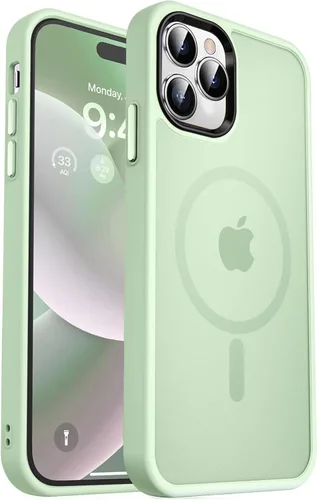 Vista 186 de MOCCA - Funda magnética resistente para iPhone XR de 6.1 pulgadas, compatible con MagSafe, funda con protección contra caídas de grado militar