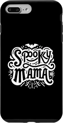 Vista 12 de Spooky Mama Halloween Mom Season Bat Mommy Parent Case for iPhone 16