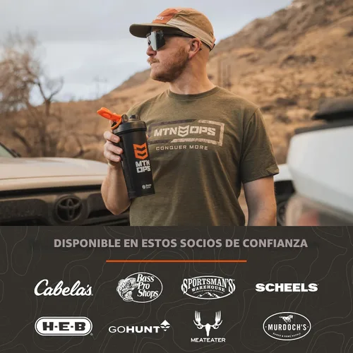 Vista 7 de MTN OPS Hydrate Electrolytes - Mezcla de bebida en polvo, 20 paquetes de electrolitos individuales para llevar con más de 1000 mg de electrolitos