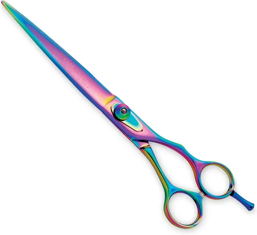 Vista 10 de Master Grooming Tools 5200 Rainbow Series Tijeras — Tijeras de alto rendimiento para perros de aseo – Adelgazantes, 6½ pulgadas