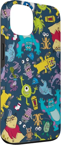 Vista 3 de Funda para iPhone 13 Disney PIXAR Monsters Inc. Scare Crew