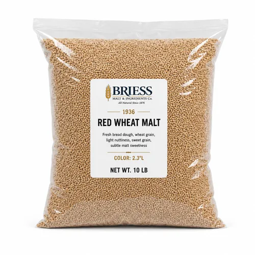 Vista 27 de Briess 2-Row Brewers Malt 1.8L - 10 lb