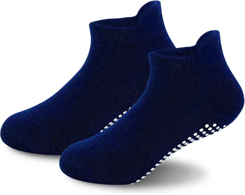 Vista 7 de 12 pares de calcetines antideslizantes para bebés con suela antideslizante para bebés recién nacidos niños y niñas