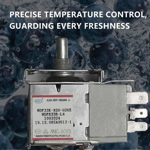 Vista 4 de M-ini Termostato de nevera, Termostato universal para refrigerador, 3 pines WDFE33B-L1 Control de temperatura para Haier Ronshen Kelon W-hirlpool