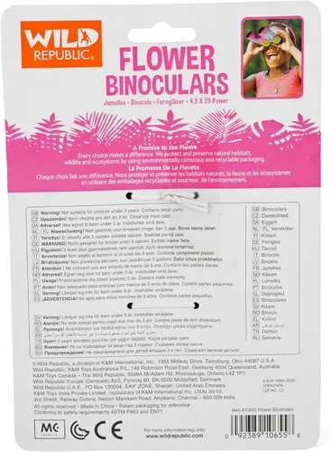 Vista 4 de Wild Republic Binoculares - Chica femenina (10655)