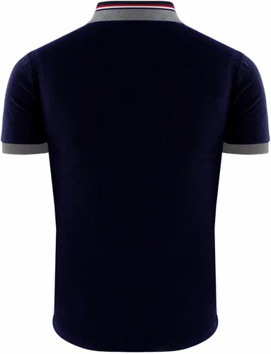 Vista 3 de Polo de manga corta de piqué para hombre
