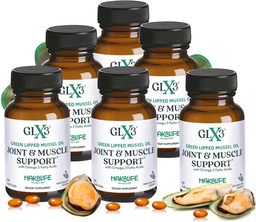 Vista 8 de Haka Life GLX3 - Cápsulas de aceite de mejillón de labios verdes para apoyo articular y muscular Suplemento de mejillón de labios verdes Omega-3