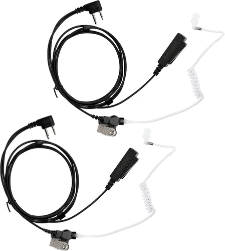 Vista 7 de Auricular VOX para Midland GXT1000VP4 Walkie Talkie 2 vías Radio auricular clip auricular con micrófono PTT LXT500VP3 GXT1050VP4 GXT1000XB