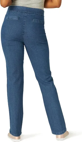 Vista 2 de Wrangler Authentics Pantalones de cintura elástica para mujer.
