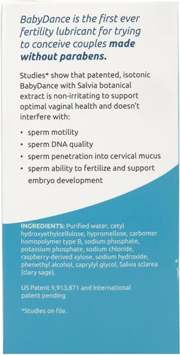Vista 2 de BabyDance by Fairhaven Health Fertility Lubricant, 10 aplicaciones